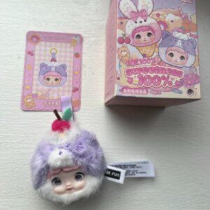 Nommi Sweetness 100% Pendant Keychain Charm Blind Box Blind Bag Purple
